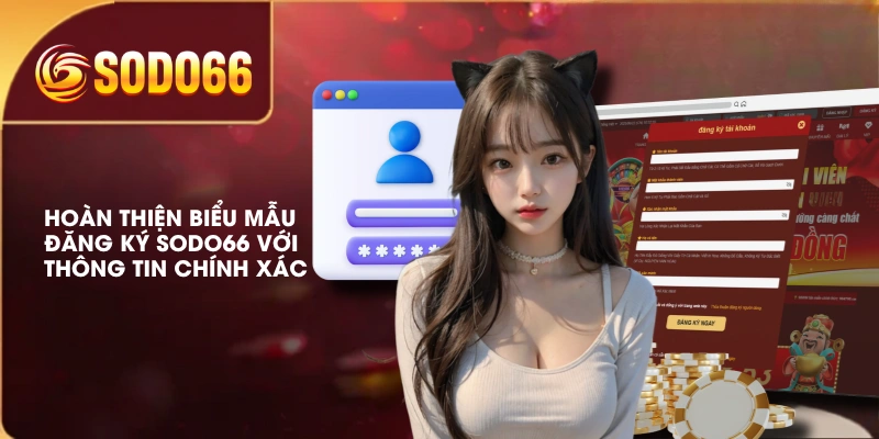 Cách Đăng Ký SODO66 Nhanh Chóng Cho Thành Viên Mới 3 Hoàn thiện biểu mẫu đăng ký SODO66 với thông tin chính xác